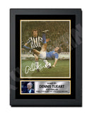 Dennis Tueart 2 Limited Edition Football Player Signed Print - Football