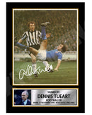 Dennis Tueart 2 Limited Edition Football Player Signed Print - Football
