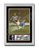 Dennis Tueart 2 Limited Edition Football Player Signed Print - Football