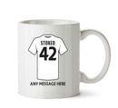 Derby County Football Team Mug - Personalised Birthday Age and Name