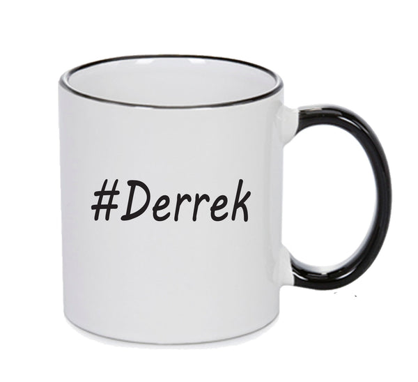 Personalised Your CUSTOM Name Derrek Printed Mug – printed mug product image 1