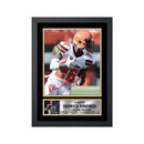 Derrick Kindred 2 Limited Edition Football Signed Print - American Footballer