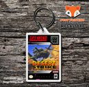 Desert Strike Game Inspired Retro Gaming Keyring
