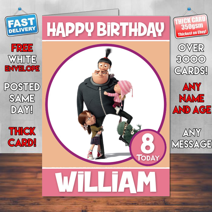 Personalised Birthday Card