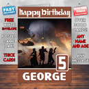 Personalised Destiny 2 Inspired Style Game Kids Inspired Birthday Card (SA)