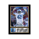 Devon Kennard Limited Edition Football Signed Print - American Footballer