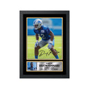 Devon Kennard 2 Limited Edition Football Signed Print - American Footballer
