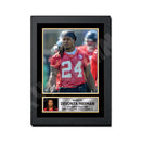Devonta Freeman 1 Limited Edition Football Signed Print - American Footballer