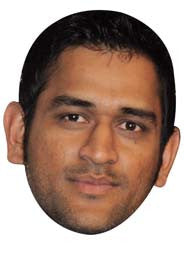 Mahendra Singh Dhoni CRICKET Celebrity Face Mask Fancy Dress Cardboard Costume Mask