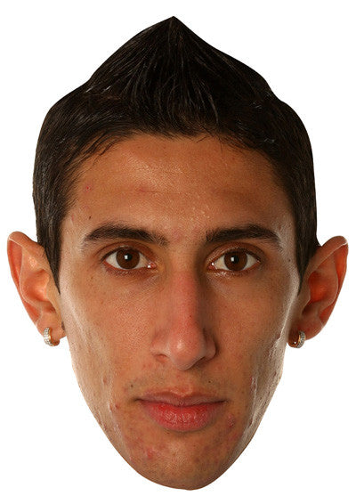 Di Maria Argentina FOOTBALL 2018 Celebrity Face Mask Fancy Dress Cardboard Costume Mask