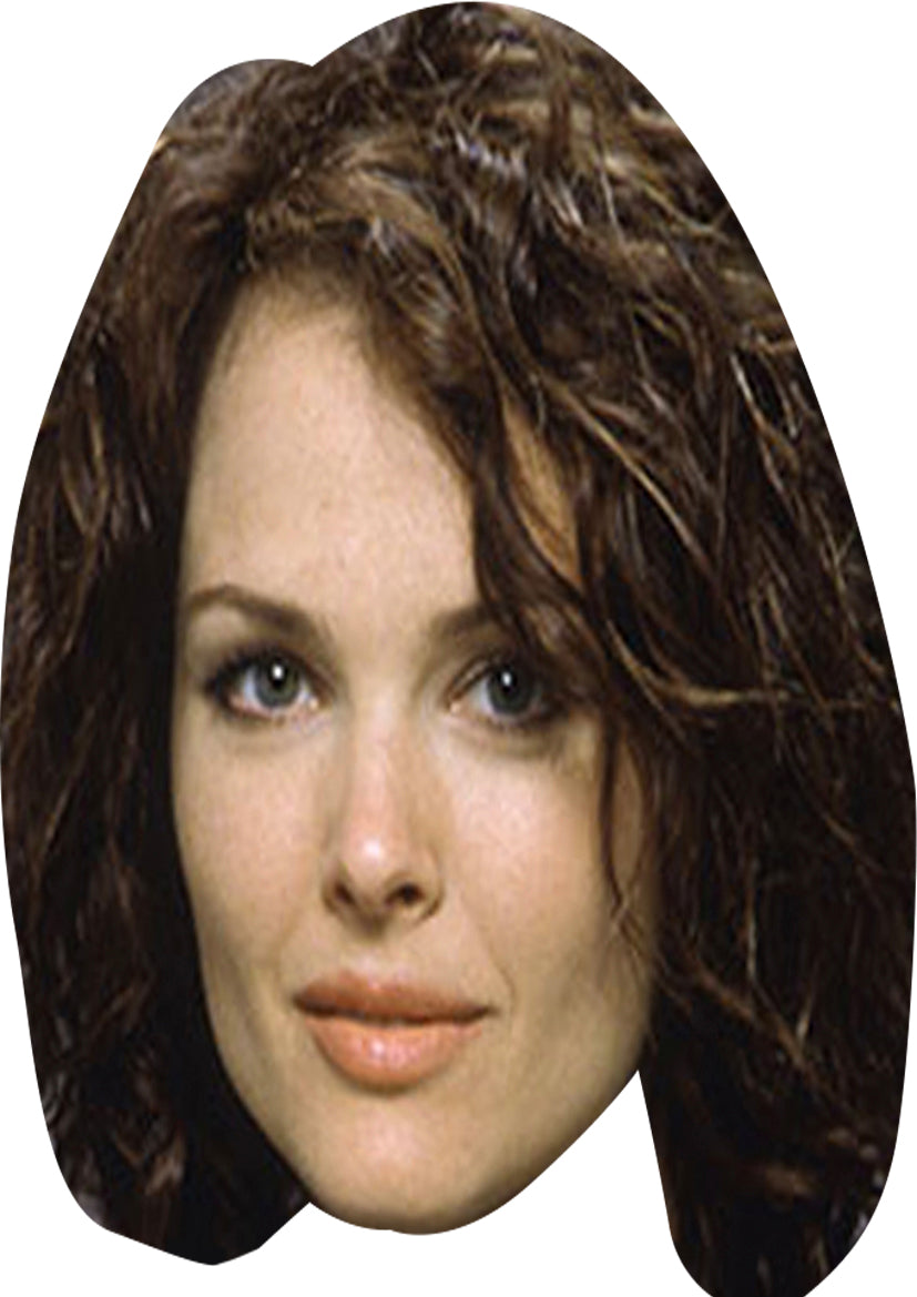 Dina Meyer Face Mask – Fancy Dress Cardboard Costume Mask – Dina Meyer Face Mask