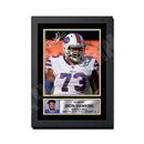 Dion Dawkins 1 Limited Edition Football Signed Print - American Footballer