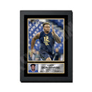 Dion Dawkins 2 Limited Edition Football Signed Print - American Footballer