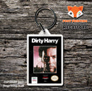 DINO RIKI Retro NES Game Cover Art Gaming Keyring