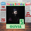Personalised Dishonored 2 Emily Inspired Style Game Kids Inspired Birthday Card (SA)