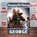 Personalised Dishonored The Brigmore Witches Inspired Style Game Kids Inspired Birthday Card (SA)