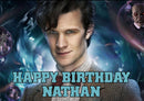 Doctor Who Matt Smith THEME INSPIRED Style Kids Adult FUNNY Birthday Card