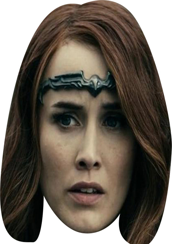 Dominique McElligott Face Mask – Fancy Dress Cardboard Costume Mask