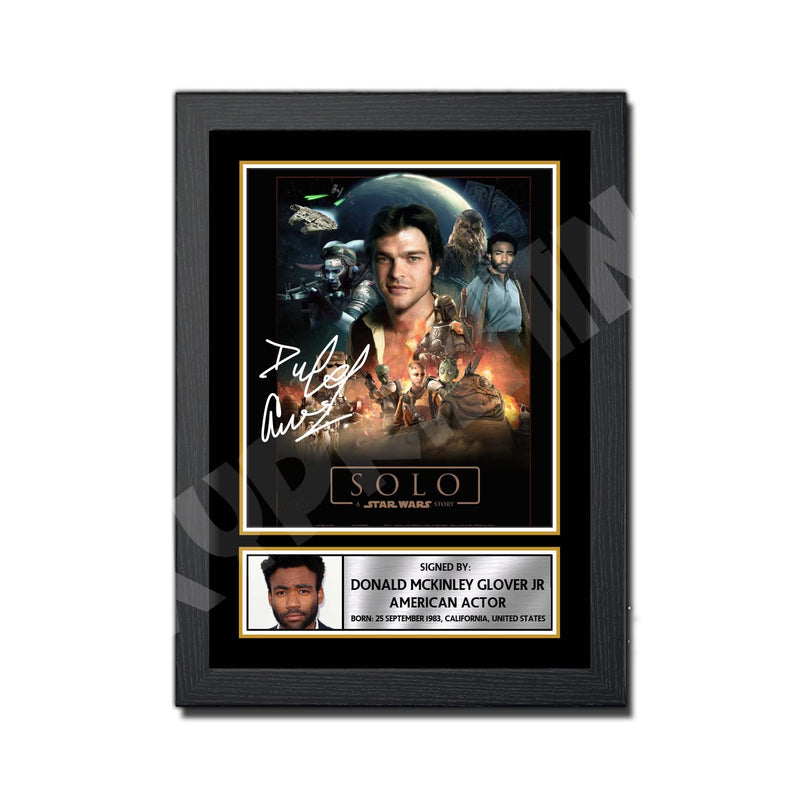 Donald Glover 2 Limited Edition Movie Signed Print