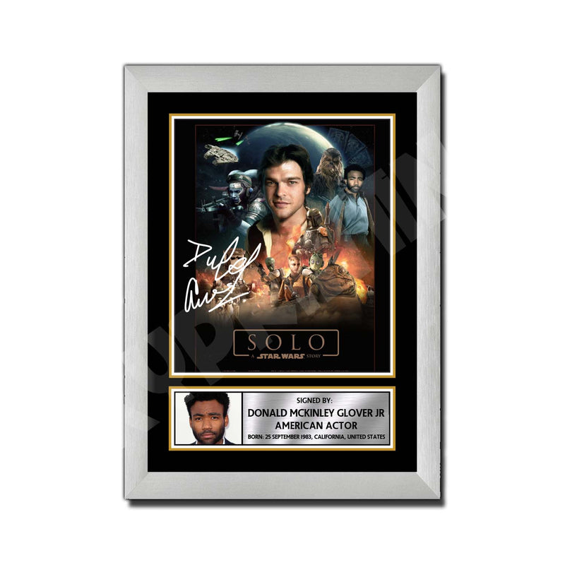 Donald Glover 2 Limited Edition Movie Signed Print