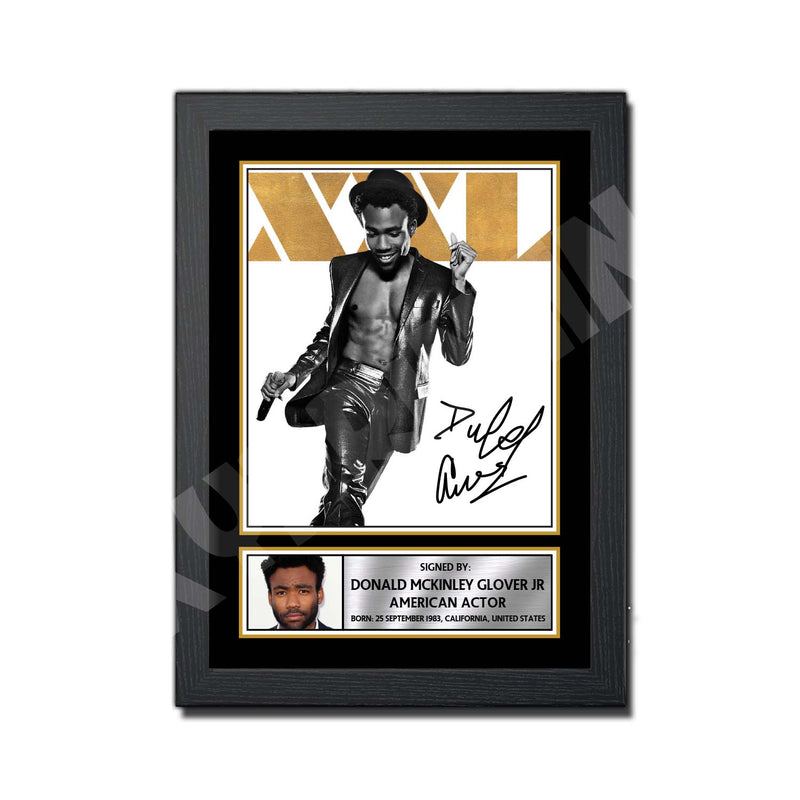 Donald Glover 3 Limited Edition Movie Signed Print