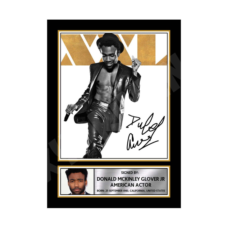 Donald Glover 3 Limited Edition Movie Signed Print