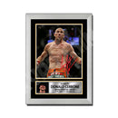 Donald "Cowboy"� Cerrone 2 Limited Edition MMA Wrestler Signed Print - MMA Wrestling