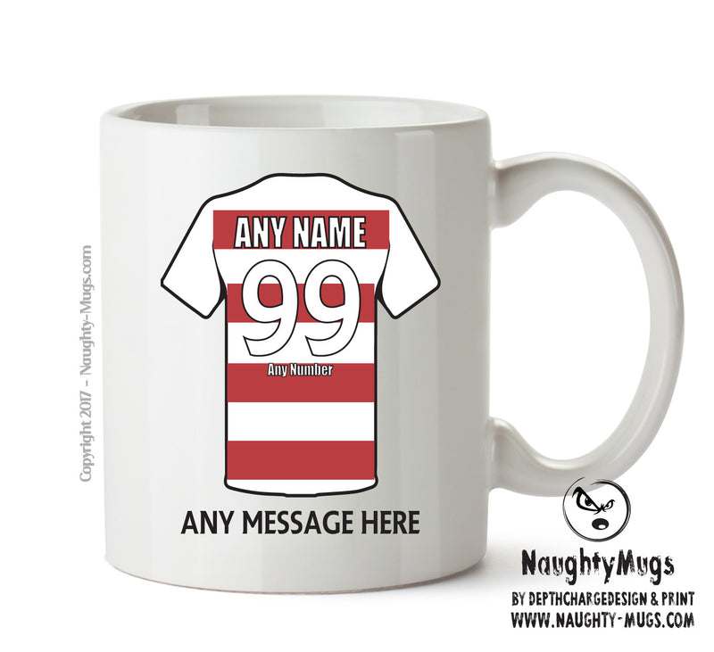 Doncaster Rovers INSPIRED Football Team Mug Personalised Mug