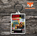 Donkey Kong Country 3 Game Inspired Retro Gaming Keyring