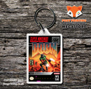 Doom Game Inspired Retro Gaming Keyring