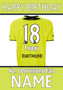 Dortmund Fan2 Happy Birthday Football