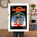 Dr Chaos Retro GAME INSPIRED THEME Nintendo NES Gaming A4 A3 A2 Or A1 Poster Art 208