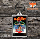 Double Dribble Retro NES Game Cover Art Gaming Keyring