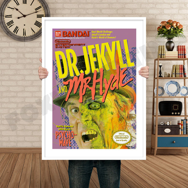 Dr Jekyll and Mr Hyde Retro Game Inspired Theme Nintendo NES Gaming