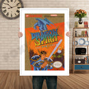 Dragon Spirit Retro GAME INSPIRED THEME Nintendo NES Gaming A4 A3 A2 Or A1 Poster Art 214