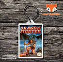 Dr Mario Retro NES Game Cover Art Gaming Keyring