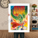 Dragon Warrior Retro GAME INSPIRED THEME Nintendo NES Gaming A4 A3 A2 Or A1 Poster Art 215