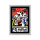 Drew Stanton Limited Edition Football Signed Print - American Footballer