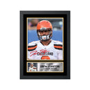 Drew Stanton 2 Limited Edition Football Signed Print - American Footballer