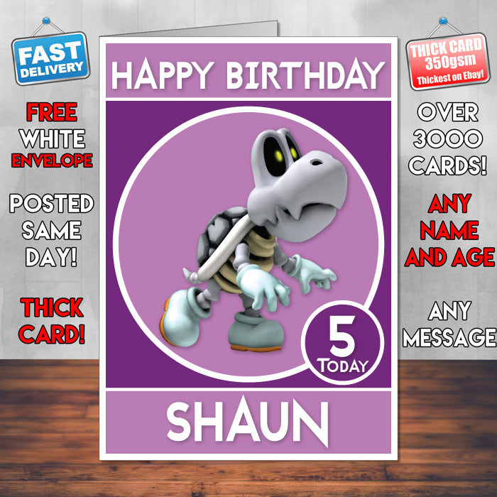 Personalised Birthday Card