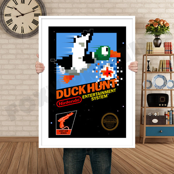 Duck Hunt Retro Game Inspired Theme Nintendo NES Gaming