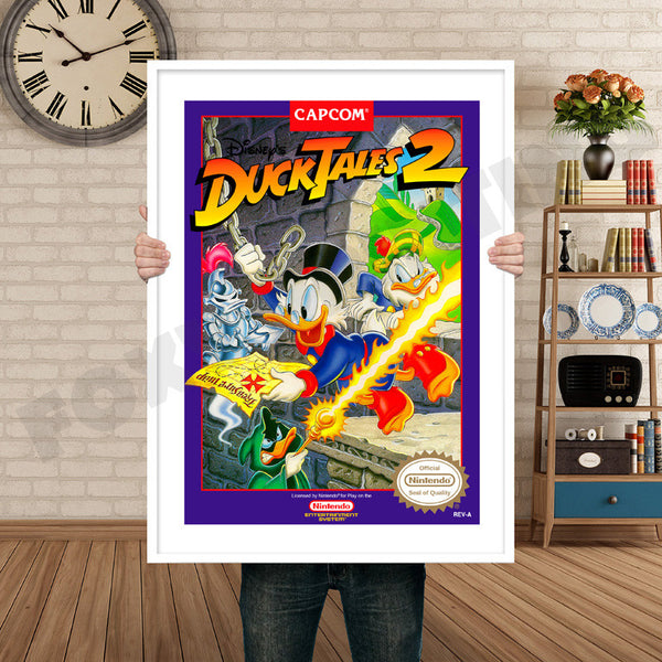 Duck Tales 2 Retro Game Inspired Theme Nintendo NES Gaming