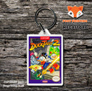 Duck Hunt Retro NES Game Cover Art Gaming Keyring