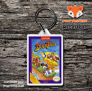 Duck Tales 2 Retro NES Game Cover Art Gaming Keyring