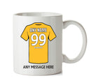 Dumbarton Football Team Mug Personalised Birthday Age And Name