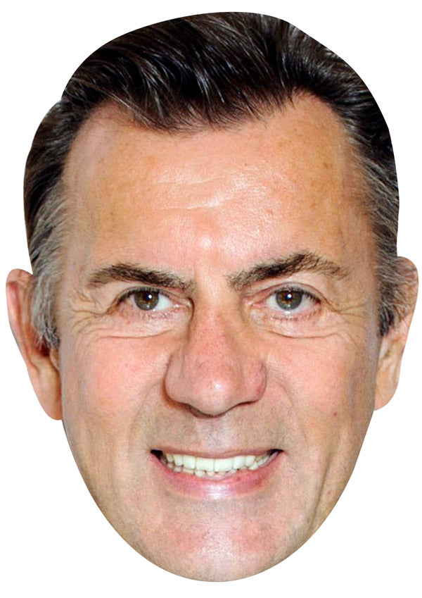 DUNCAN BANNATYNE JB - Dragons' Den Fancy Dress Cardboard Celebrity Party Face Mask