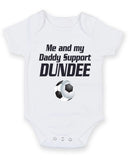 Dundee Me and my Daddy Football Fan Baby Grow Bodysuit