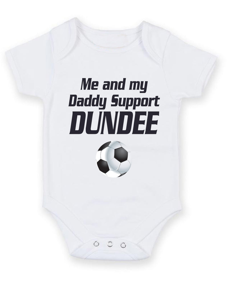 Dundee Me and my Daddy Football Fan Baby Grow Bodysuit