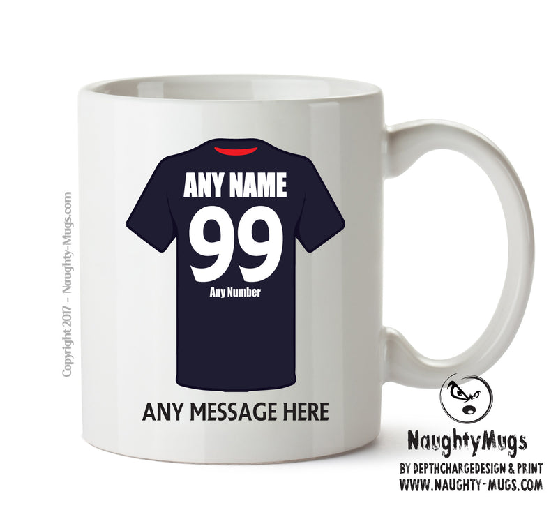 Dundee Football Team Mug Personalised Birthday Age And Name