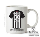 Dunfermiline Athletic Football Team Mug Personalised Birthday Age And Name